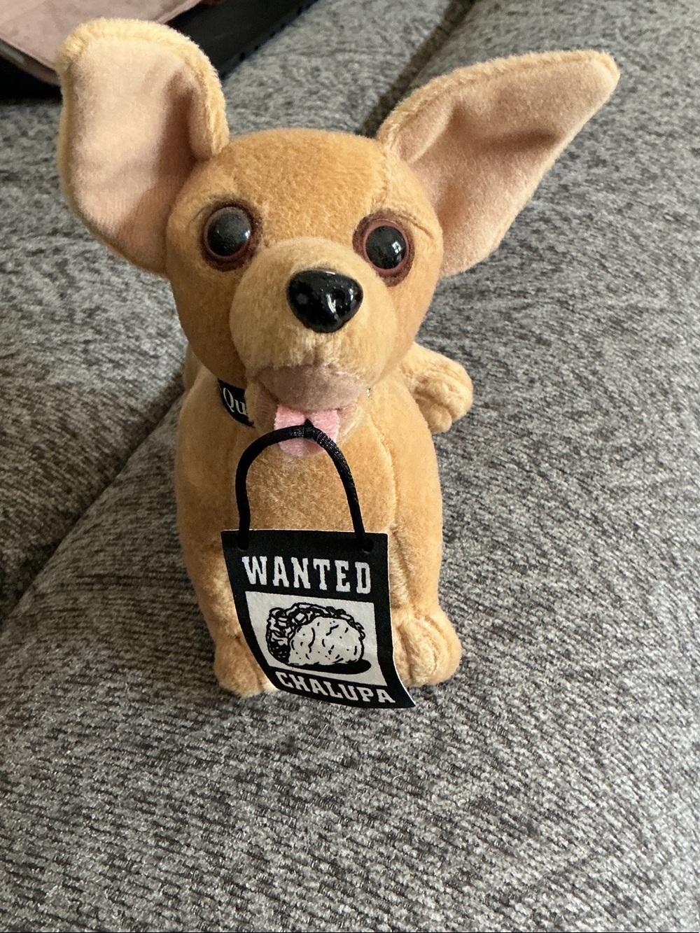 Taco Bell Chihuahua -  “drop the chalupa” when squeezed.